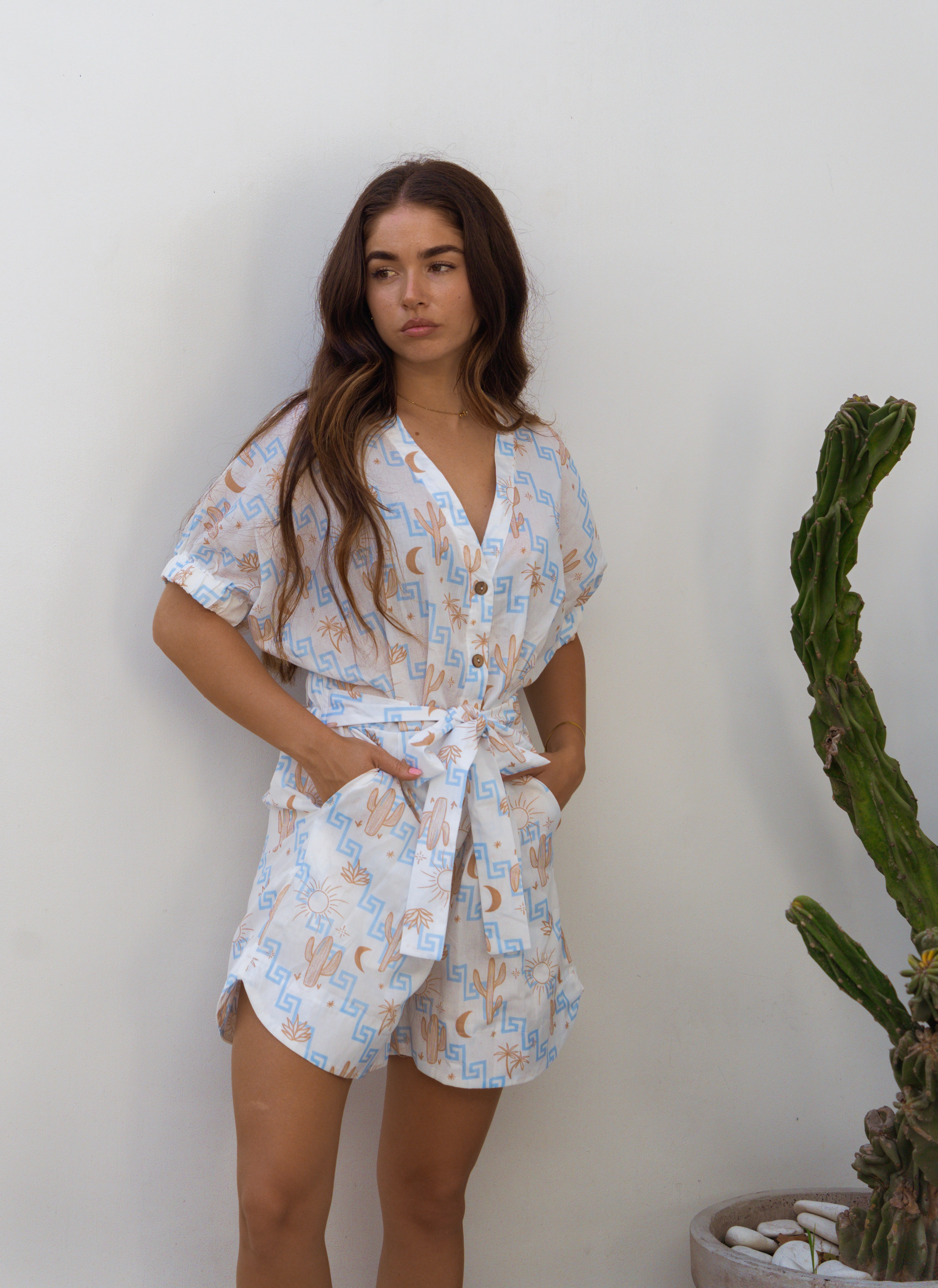 Santorini Playsuit - Shorts